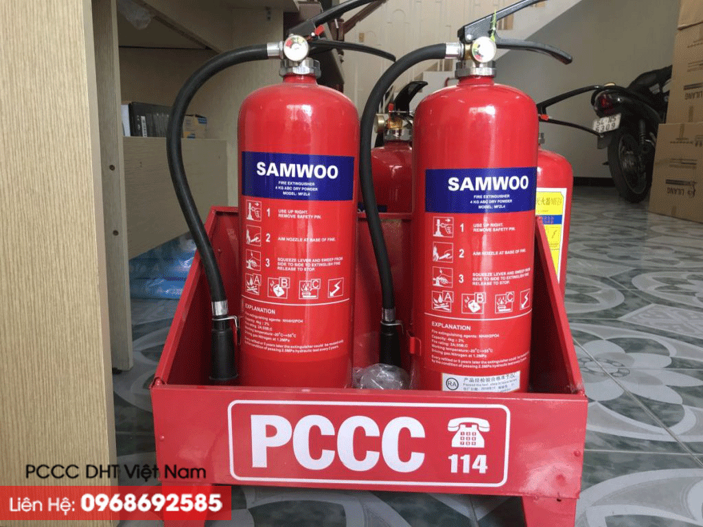 Cung cấp kệ đựng bình chữa cháy tại khu công nghiệp Hòa Mạc Hà Nam