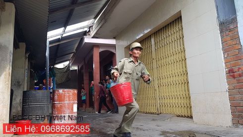 Thùng phuy chữa cháy tại Phú Thọ