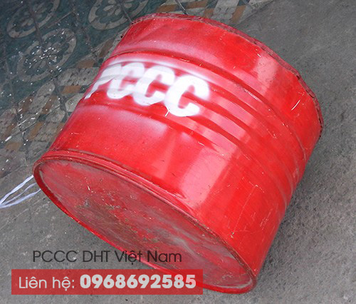 Thùng phuy đựng cát chữa cháy tại Hà Nam