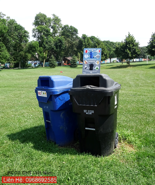 Thùng rác công nghiệp mua ở đâu tại Vĩnh Phúc