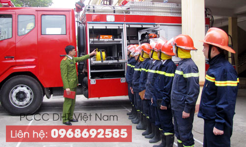 Quần áo chữa cháy theo thông tư 56 tại Vĩnh Phúc