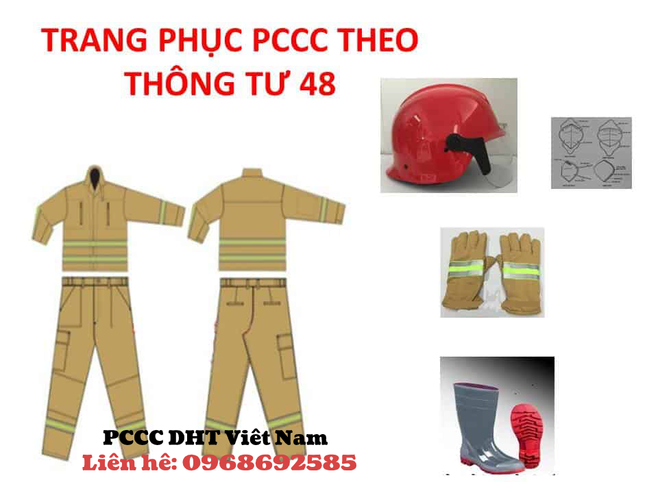 Quần áo chữa cháy thông tư 48 tại Thái Nguyên