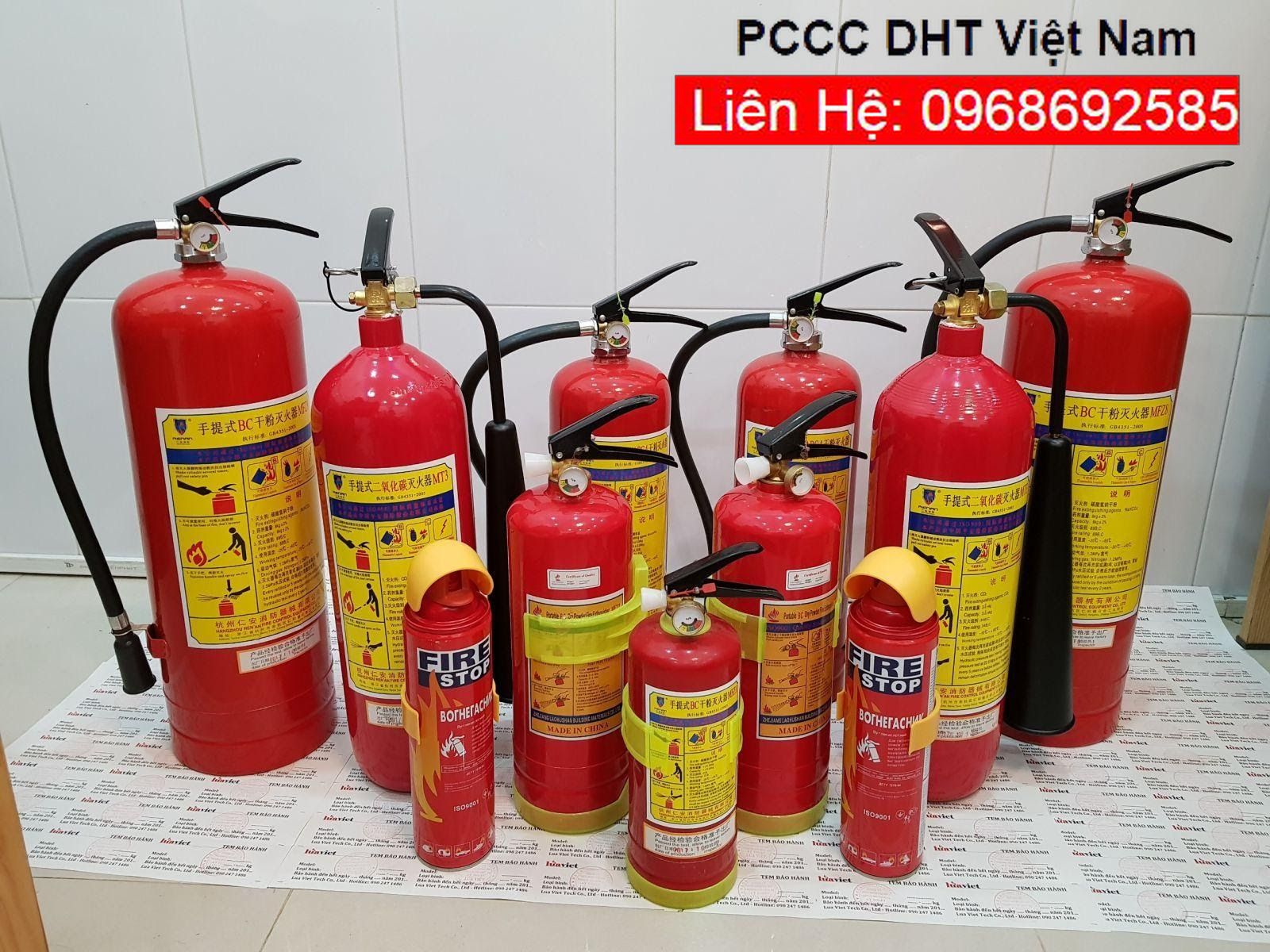 Thiết bị chữa cháy tại Cụm Công nghiệp Nam Tiến Xuân