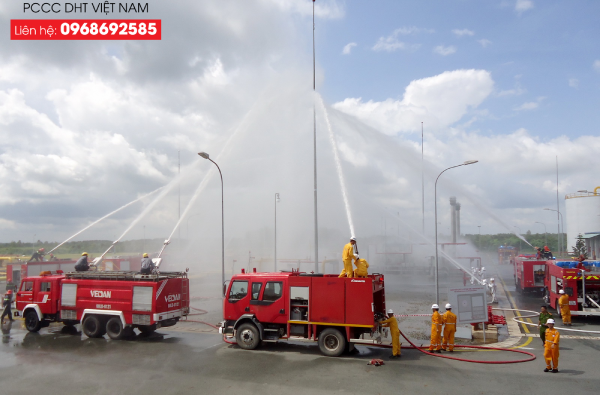 Thiết bị chữa cháy tại khu công nghiệp Thụy Vân