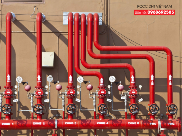 Thiết bị chữa cháy tại cụm khu công nghiệp Tân Hương