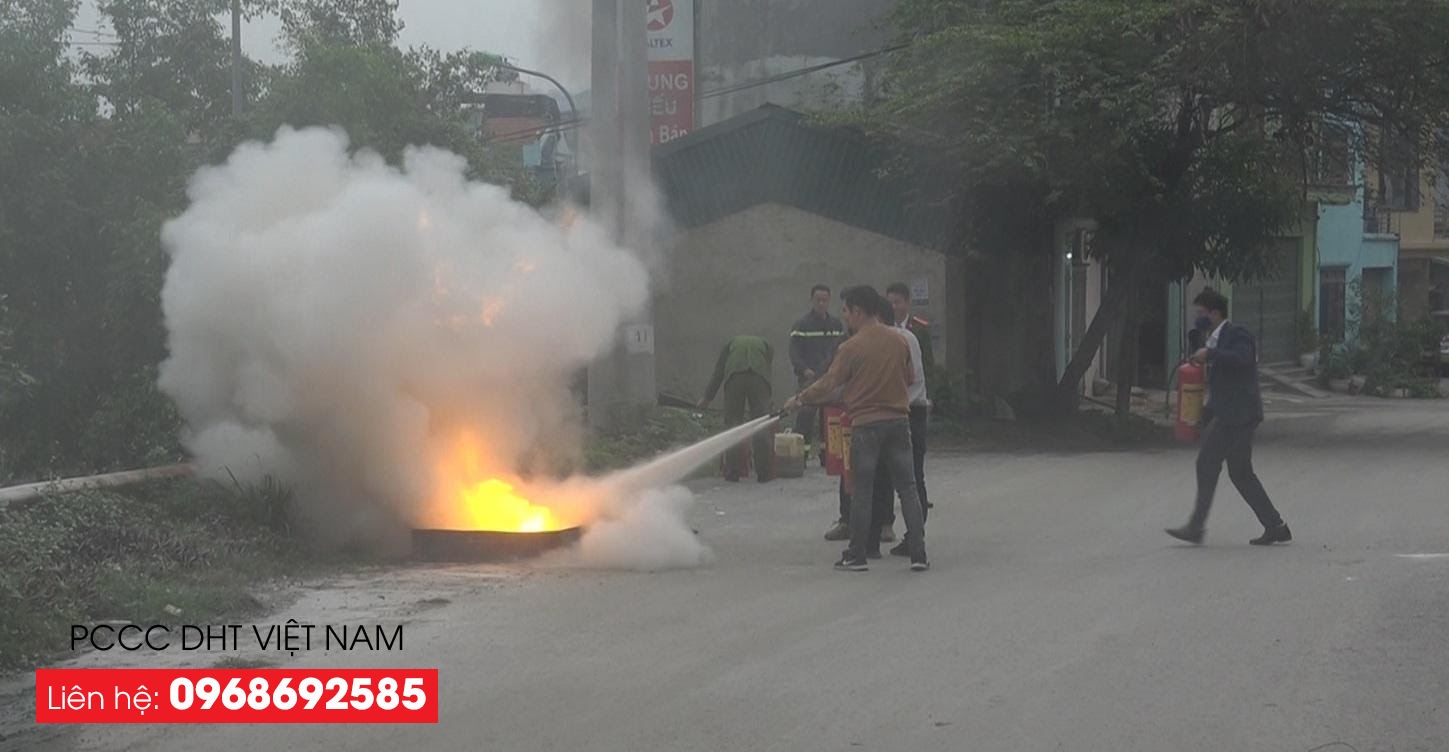 Thiết bị chữa cháy tại khu công nghiệp Hội Hợp