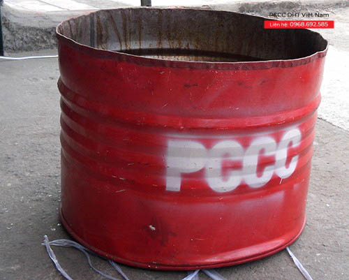 Thùng phuy đựng cát chữa cháy mua ở đâu tại Vĩnh Phúc