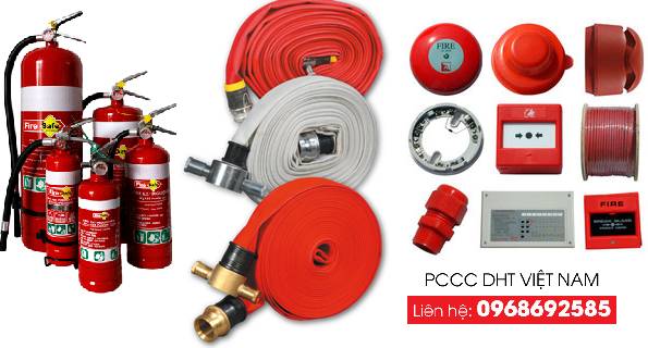 Thiết bị chữa cháy tại cụm khu công nghiệp Quang Sơn