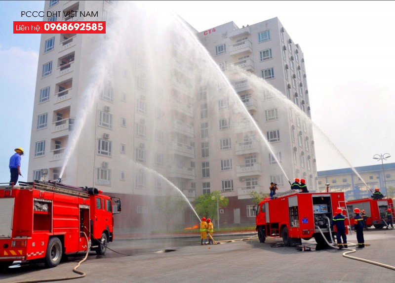 Thùng phuy đựng cát chữa cháy tại Thái Nguyên