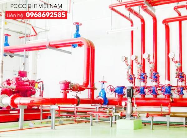 Thiết bị chữa cháy tại khu công nghiệp công nghệ CAO SINH HỌC