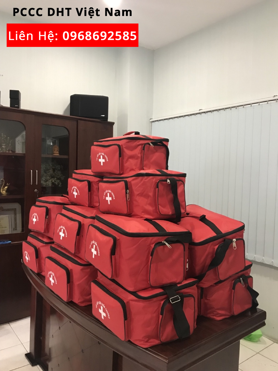 Đơn vị cung cấp túi cứu thương loại A tại cụm công nghiệp Hòa Hậu