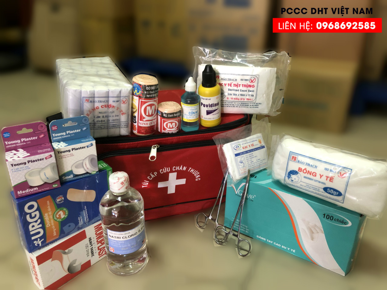 Đơn vị cung cấp túi cứu thương loại A tại KHU CÔNG NGHIỆP BÌNH XUYÊN