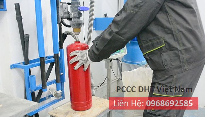 Nạp sạc bình chữa cháy an toàn giá rẻ uy tín nhất bắc giang