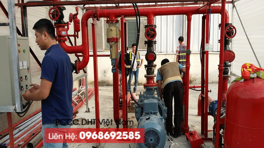 Thi công hệ thống PCCC quán Karaoke tại Bắc Ninh Thi công hệ thống PCCC quán Karaoke tại Bắc Ninh