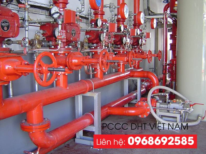 Thực hiện quy trình bảo trì hệ thống pccc