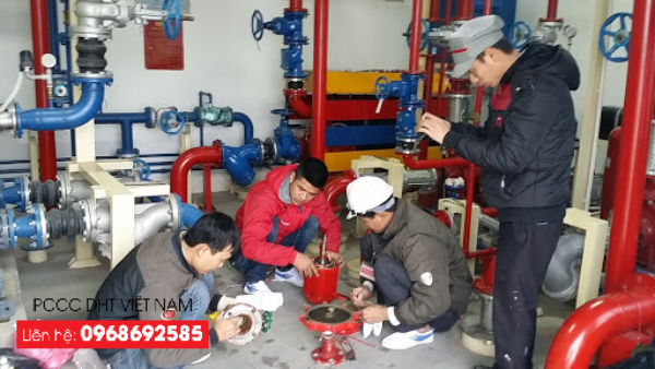 Quy trình bảo trì hệ thống pccc cơ bản