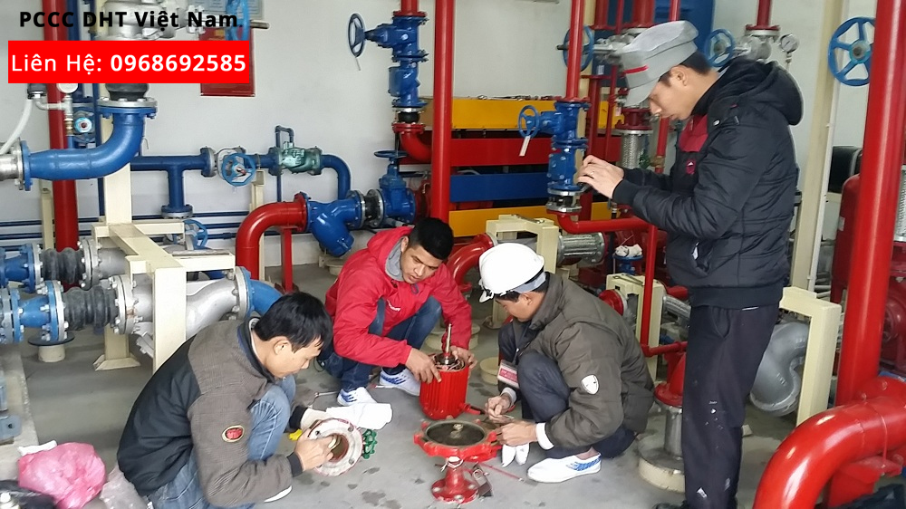 Quy trình cơ bản bảo trì hệ thống pccc